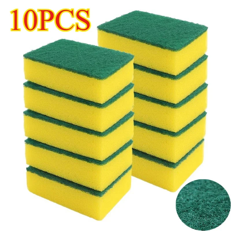 Dish Washing Sponge Dust Cleaning Sponge Scrubber for Kitchen Magic Cleaning Majoc Eraser Sponge Kitchen Scourer Supplies