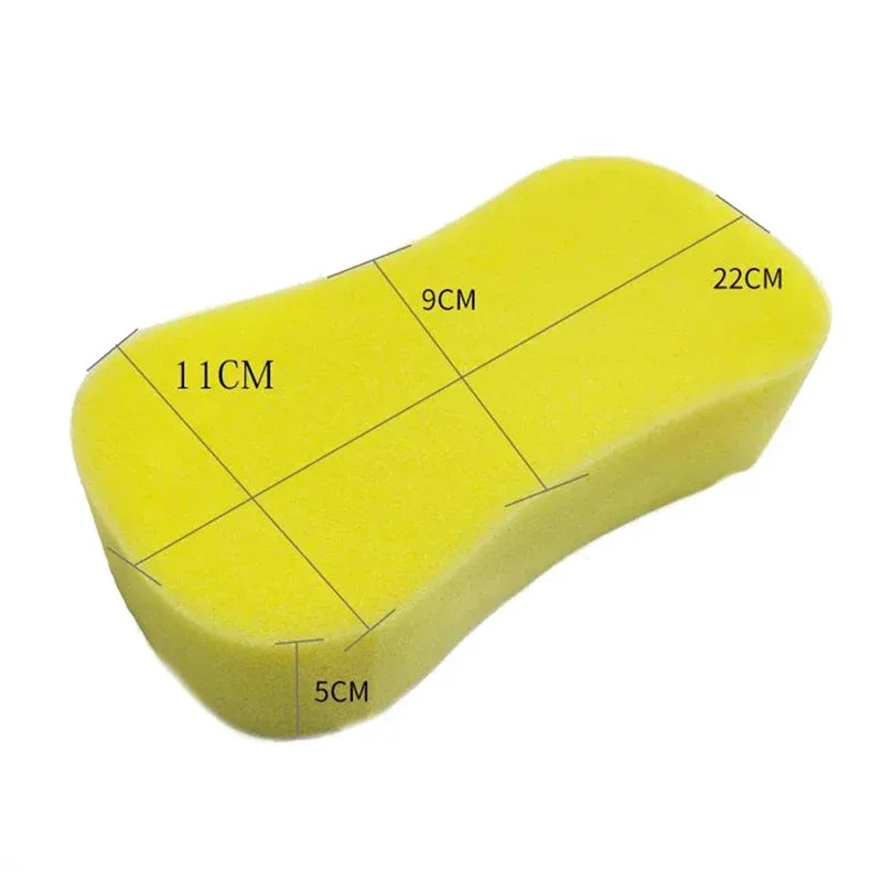 1/3/5pcs Car Wash Sponge Clean Large Honeycomb 8-shaped High-density Sponges Block Car Cleaning Waxing Tools Auto Detailing