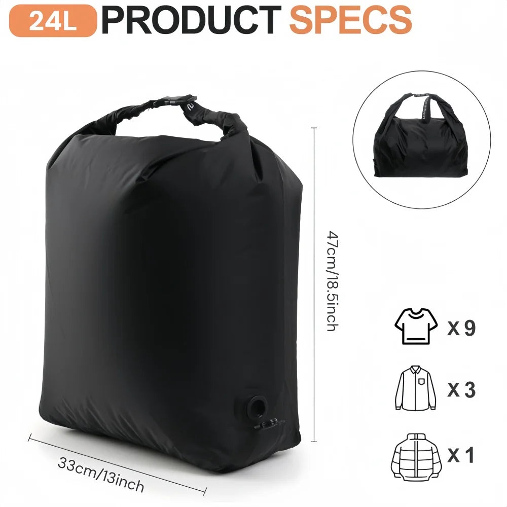 Vacuum Compression Storage Bag Portable Large Capacity Waterproof Luggage Bag Clothes Bag Dustproof Business Trip Travel