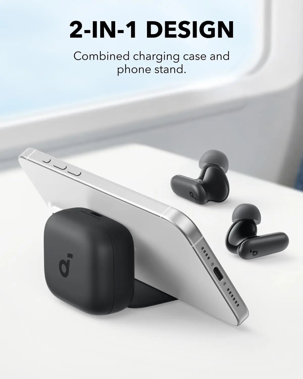 Soundcore P30i by Anker Noise Cancelling Earbuds, Strong and Smart Noise Cancelling, Powerful Bass, 45H Playtime  (Refurbished)