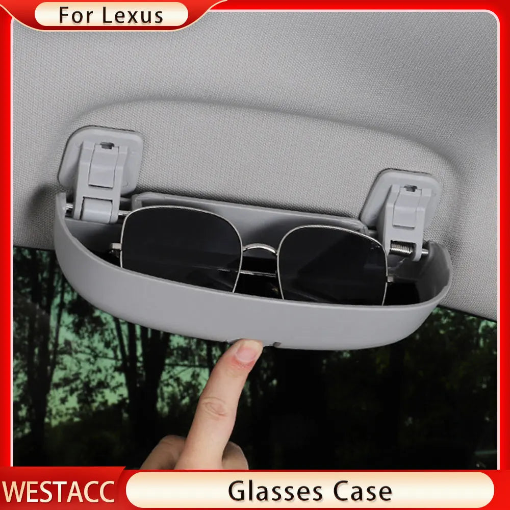 Car Glasses Case Holder for Lexus ES300H ES260 ES200 2018-2021 RX300 RX450 RX450H 2016-2020 UX200 UX260 NX200 NX300 Accessories