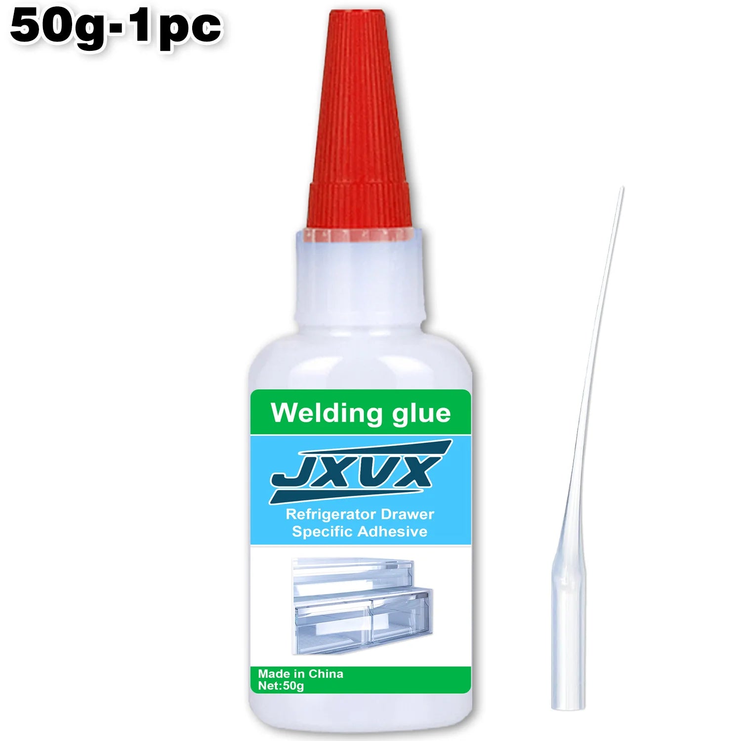 50g Oily Glue Original Welding Super Strong Refrigerator Adhesive Quick-drying Liquid Sealer Universal Strong Waterproof Welding Sealant With precision dispenser 1-5pcs.