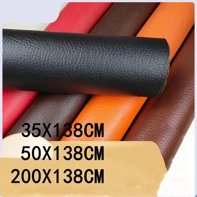 35/50/200X138CM Sofa Patch Furniture Table Chair Sticker Bag Shoes Fixed Patch PU Sticker DIY Patch Self-Adhesive Leather