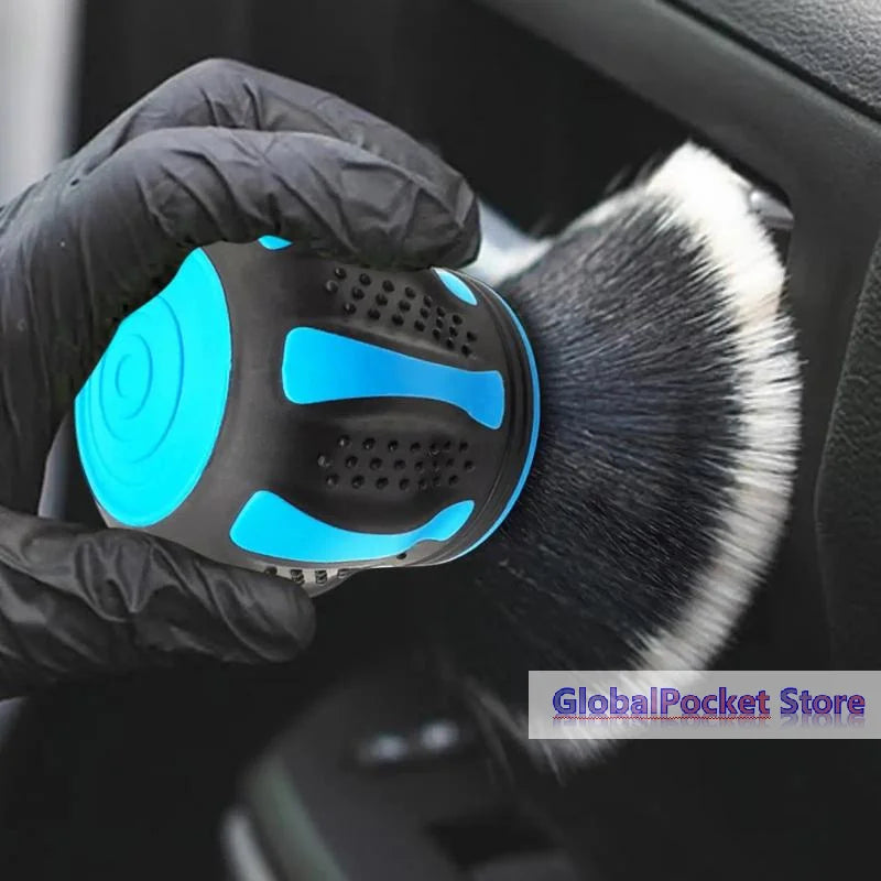 1pcs Small Multi-Purpose Detailing Brush Soft Bristles For Dusting Or Scrubbing Interior & Delicate Surfaces Car Cleaning Tools