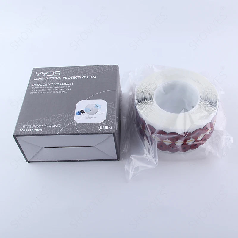 High Quality Double-sided Sticker Pastilles For Lens Adhesives Tape Red Protecting Glasses Processing Blocking Pads Optical