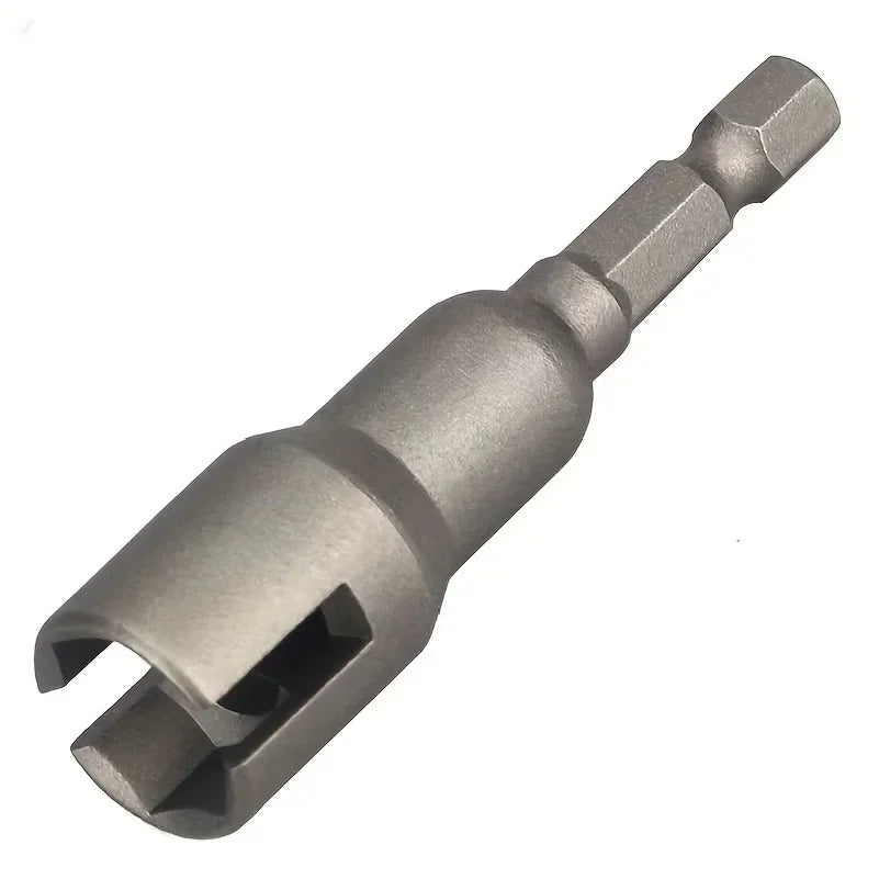 Natural Slotted Butterfly Hole Socket Wrench 65mm Hexagonal Handle Electric Screwdriver Wing Nut Socket Tool