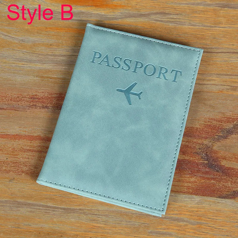 Organizer Storage Case/Travel Accessories Passport Case Vintage Leather Pattern Passports Holder Women Man ID Bank Credit Card