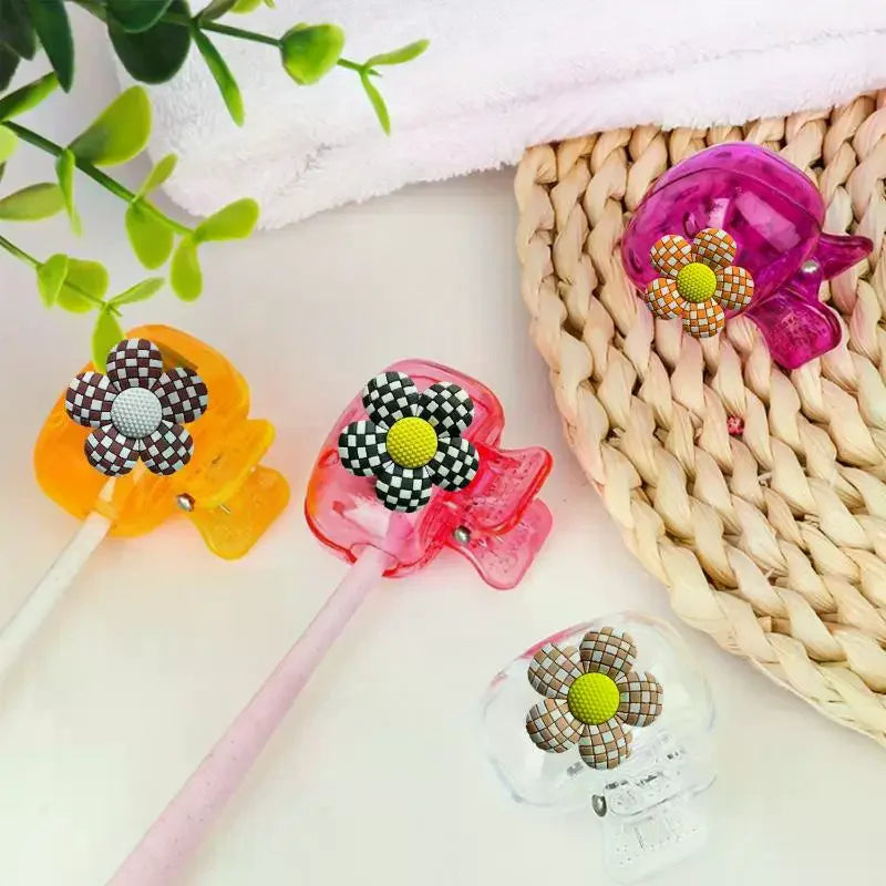 Travel Toothbrush Head Covers Toothbrush Protector Cap Brush Pod Case Protective Portable Plastic Clip For Household Travel