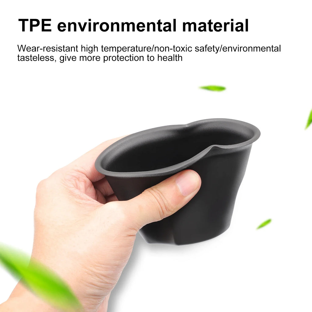 for Toyota Voxy 90 2022-2024 Car Cup Holder TPE Shock-Absorbing Water Cup Storage Tray Dashboard Drinks Holder Accessories 2pcs