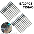 5/20pcs Jig saw Blade Set T101AO 3" T-shank HCS Assorted Metal Steel Jigsaw Blade For Bosch Plastic Wood Cutting Tools