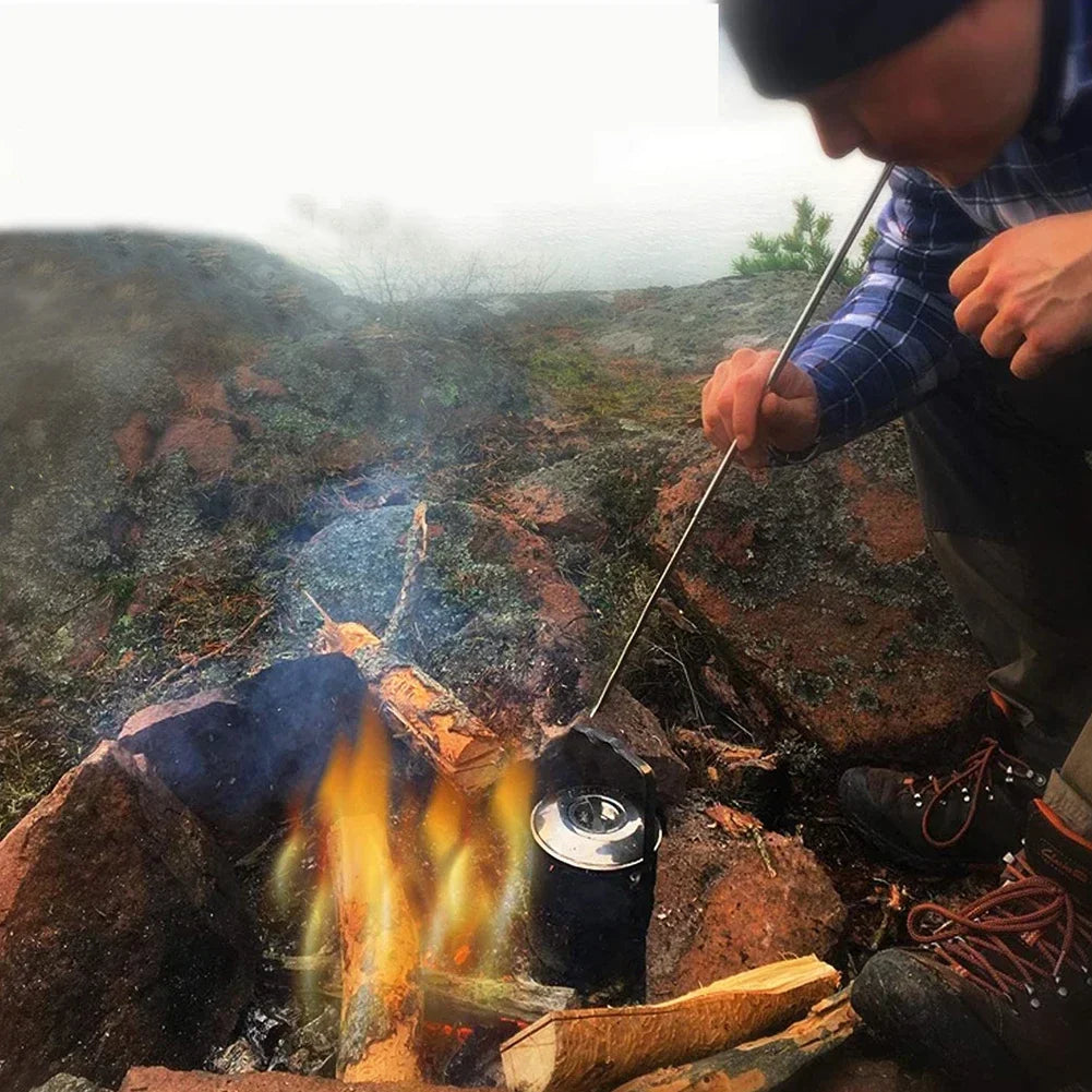 1/2/4pcs Outdoor Cooking Blowpipe, Telescopic Camping Fire Blower, Portable Survival Tool, Essential for Picnic Cooking