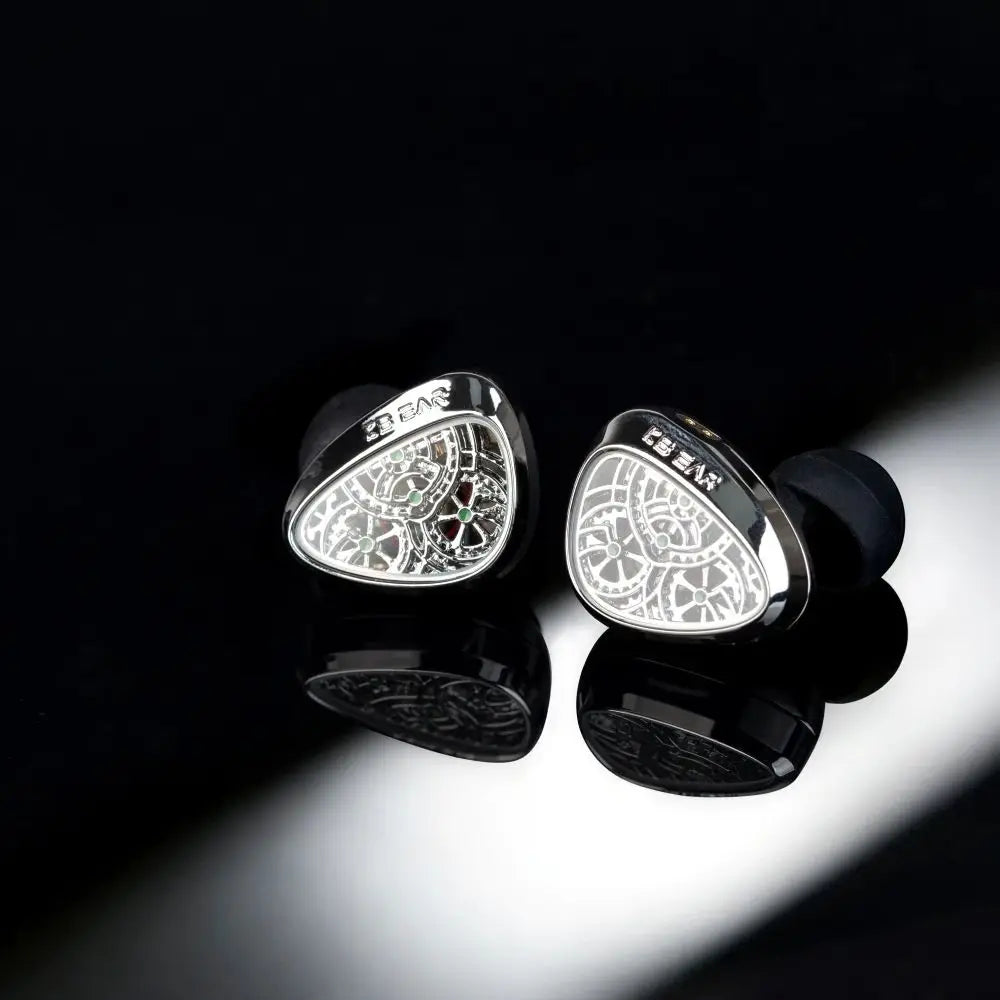 KBEAR TBX Tourbillon X  IEMS in-Earphone Wired Headphones 10mm CVD-Coated Carbon Fiber Diaphragm Deep BassGaming Headset