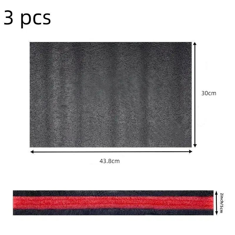 3Pcs Tool Box Foam Pads Cushioning Inserts Anti Slip Liner Sheet for Home Workshop Garage Tool Cabinet and Drawer