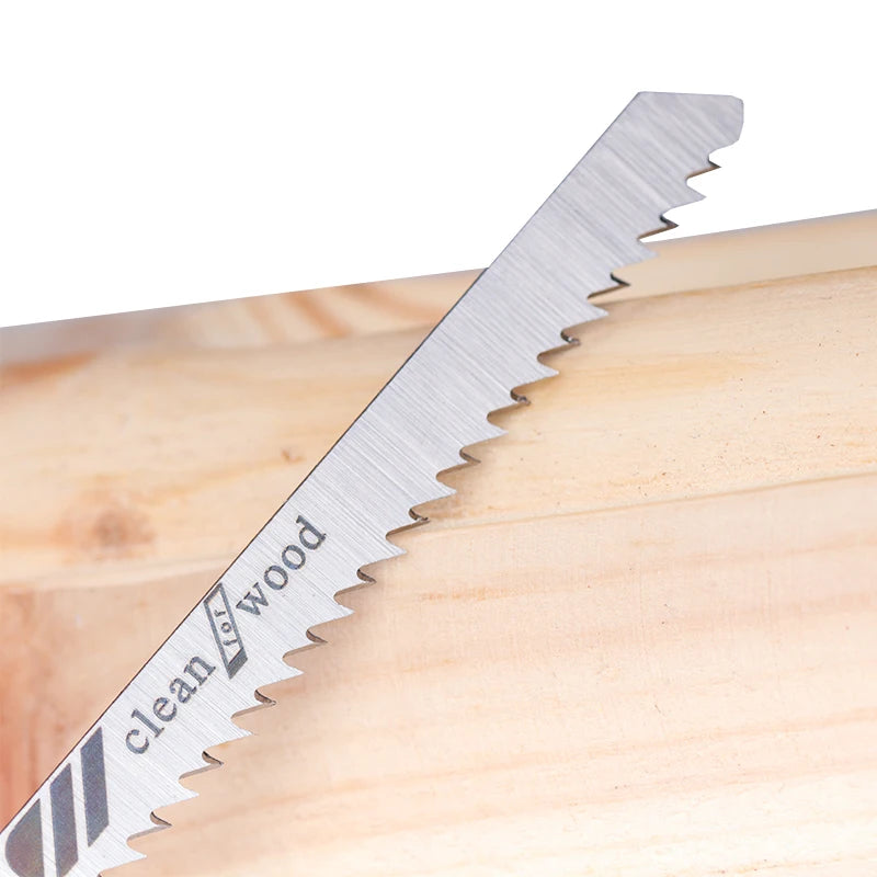 CMCP 5/10pcs Jig Saw Blades Set T101D 100mm T-shank HCS Assorted Jigsaw Blades Curve Cutting Tool For Wood Plastic