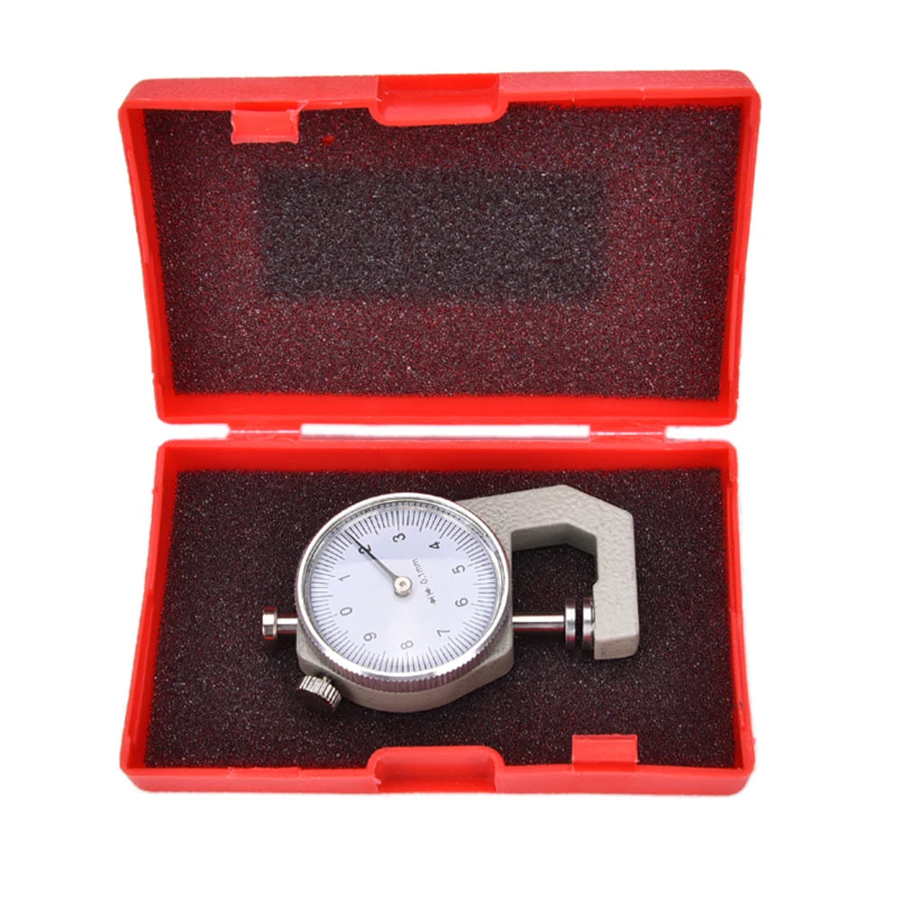 [New] Hot sale 0-10mm Leather Thickness Metal Gauge Tester Measure Leathercraft Tool Craft