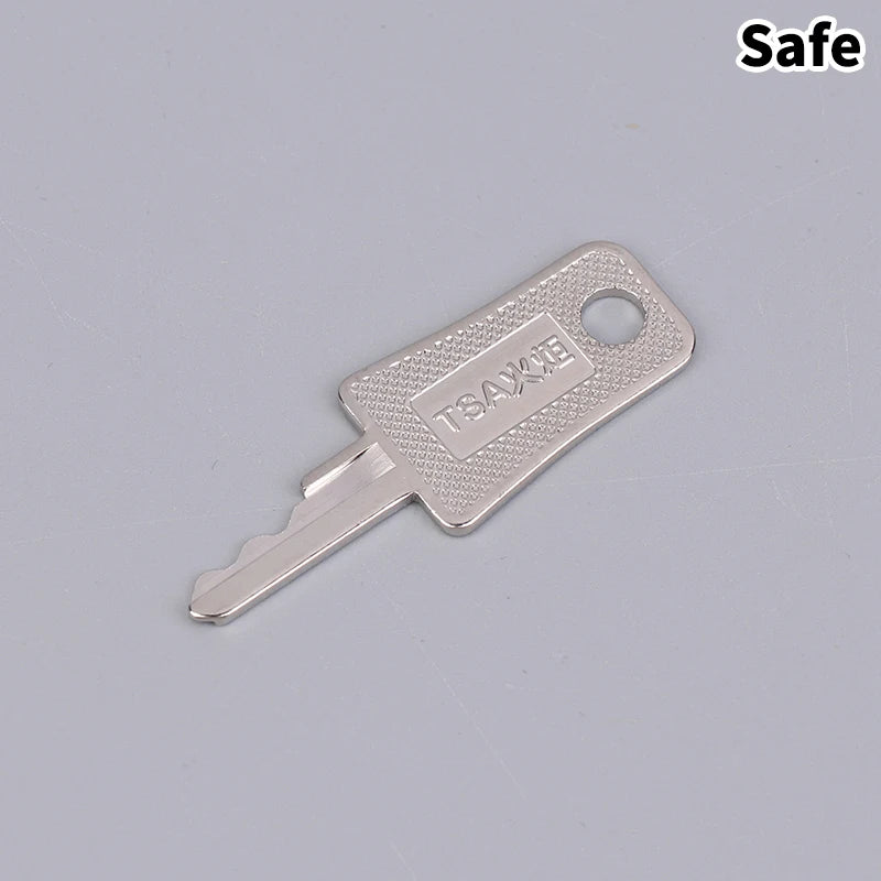 1/4pcs TSA Luggage Key 007 TSA002 TSA006 TSA Safe Ski Universal Lock Key Master Suitcase Keys For Forgotten Password
