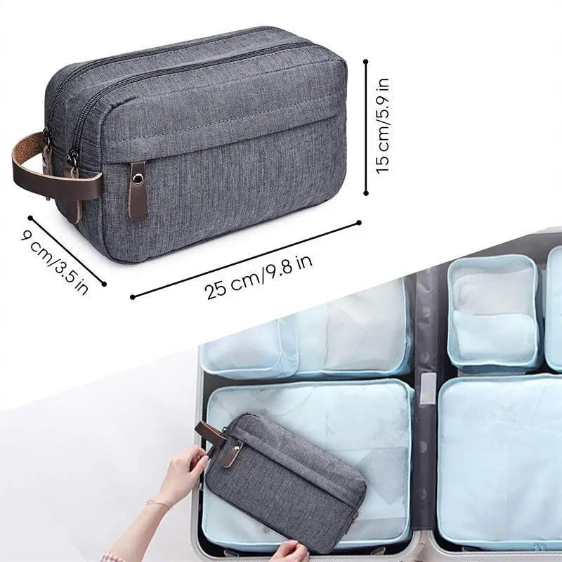 Portable Large Capacity Cationic Travel Storage Bag Divided Toilet Makeup Handheld Organizer
