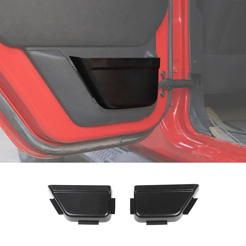 Car Front Rear Door Mesh Pockets Storage Box Organizer Tray for Jeep Wrangler JK 2011-2017 Stowing Tidying Interior Accessories