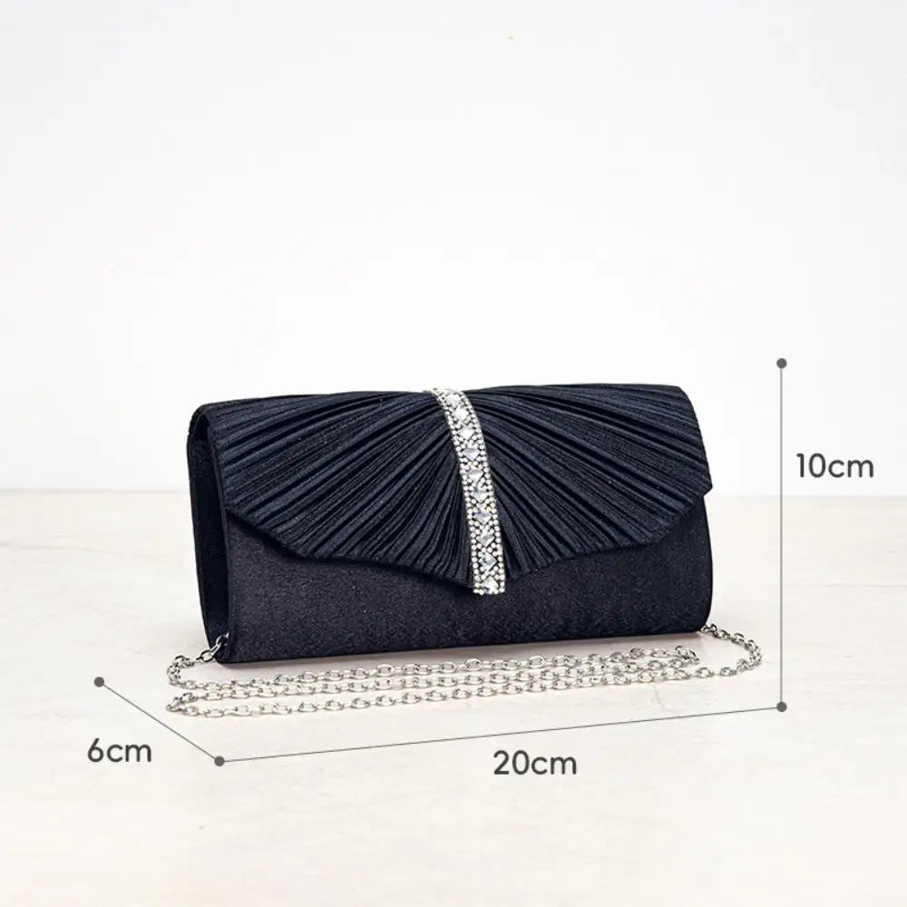 Ladies Shiny Clutch Fashionable Fashion Elegant Purse Evening Clutch Bag Glossy Gold Envelope Bag For Red Carpet Events Weddings