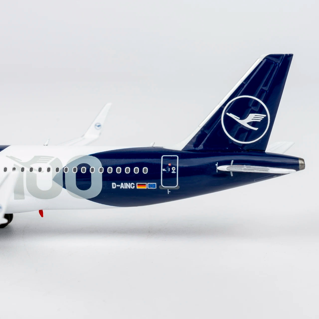15072 Alloy Collectible Plane Gift NG Models 1:400 Lufthansa Airlines [100 Years] Airbus A320neo Diecast Aircraft Model D-AING
