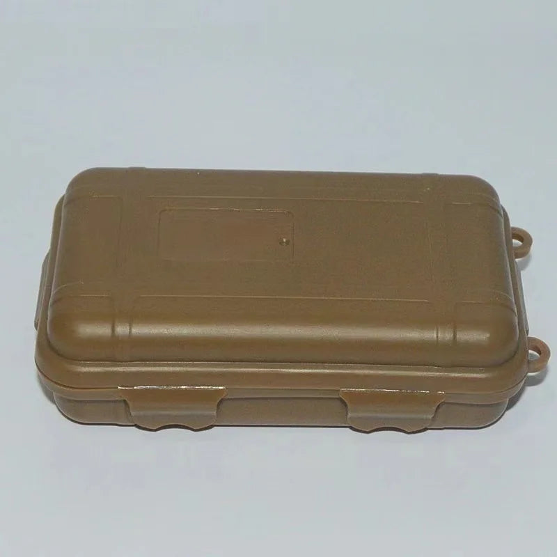 Outdoor Waterproof Survival Sealed Box | Dustproof Shockproof Plastic EDC Tools | Storage Container Case Holder