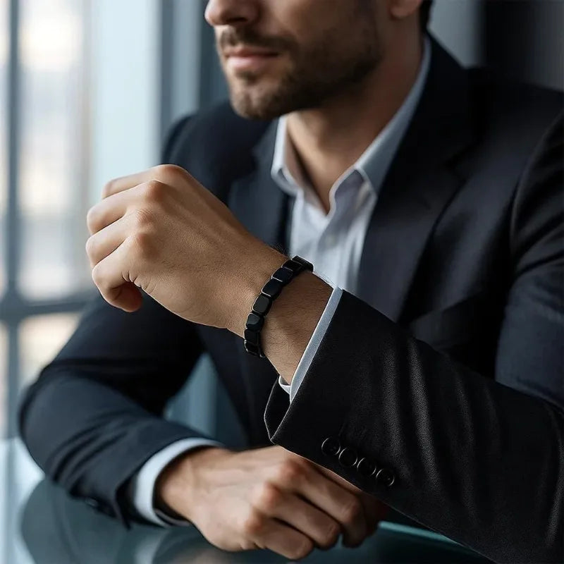 Hematite Bracelet, Naturally Support T-Levels, Restore Confidence, Nhance Mental Clarity & Focus 2026 New Hematite Bracelet Men
