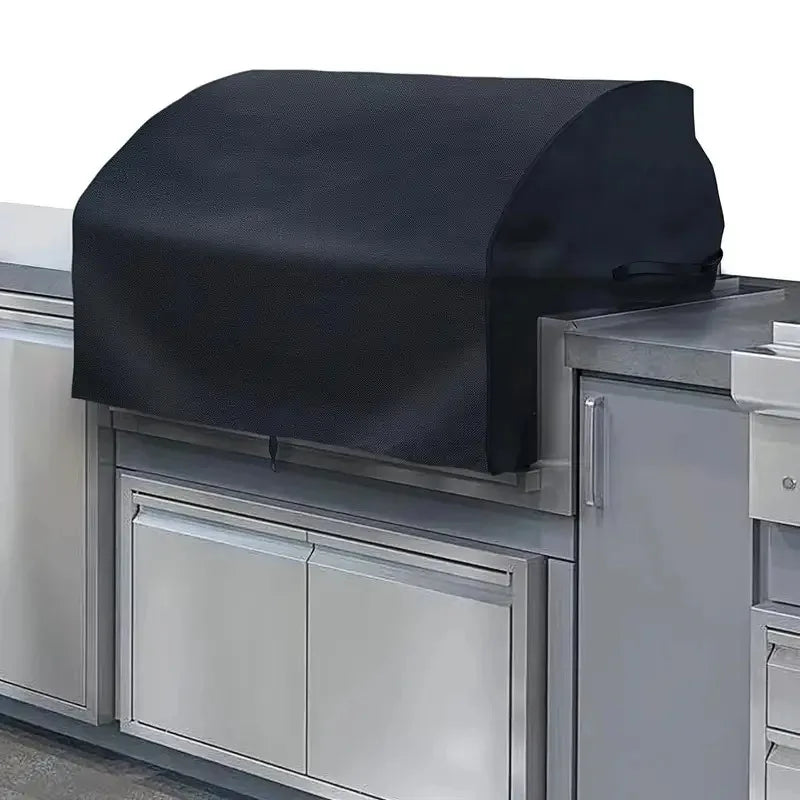 Heavy Duty Outdoor Garden Grill Cover Waterproof Dustproof UV Resistant Barbecue Protector for All Weather Patio Use