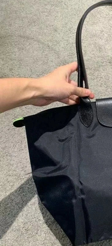 2026 Lightweight Foldable Nylon Shoulder Bag Ladies Water Resistant Shopping Tote Bag Large Handbag for Travel Daily Office