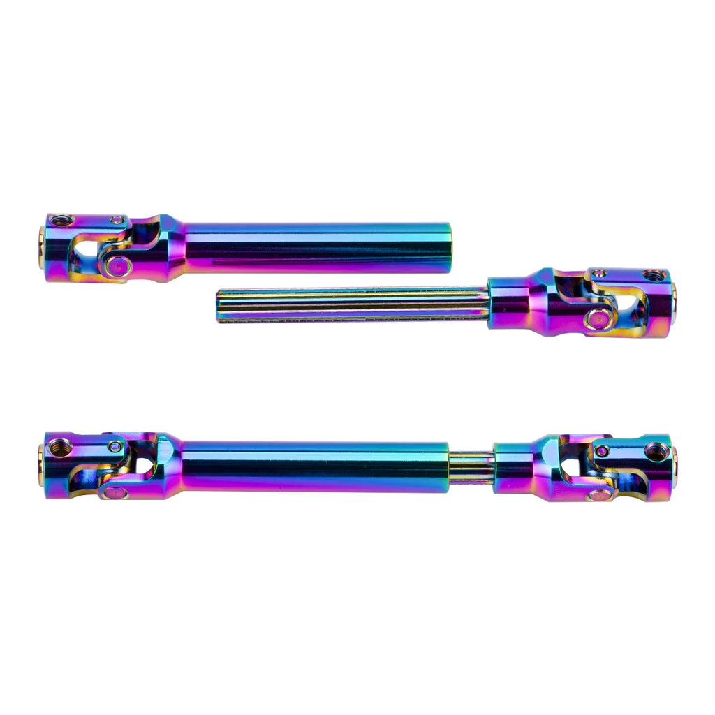 Metal Internal Spline Drive Shaft Universal Joint Driveshaft 60-181mm for 1/10 RC Crawler Axial SCX10 Capra TRX4 TRX6 VS4-10 LCG