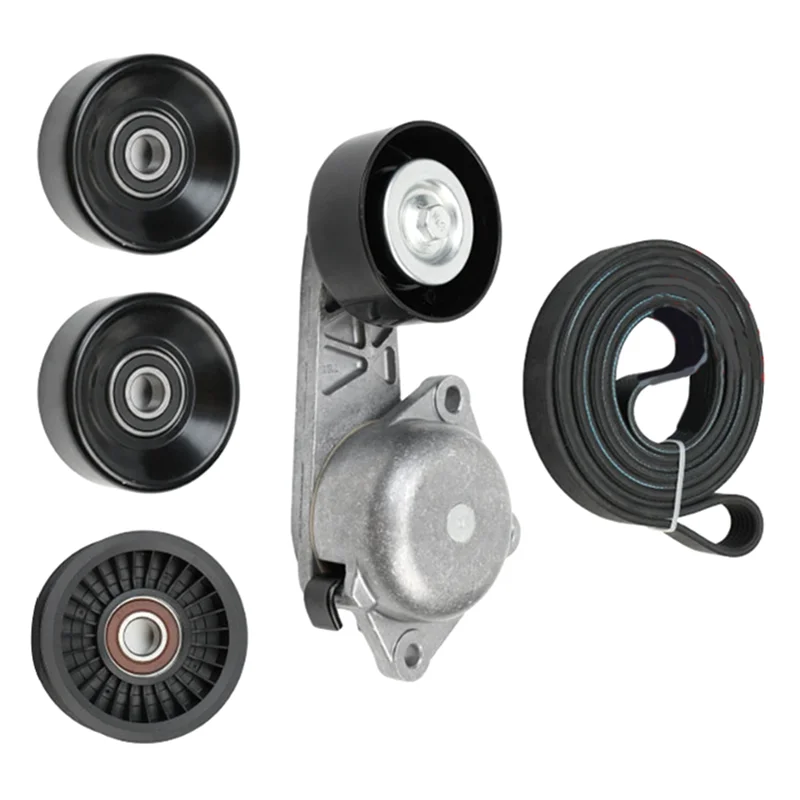 【Price Drop !!】 Drive Belt Tensioner Kit Serpentine Belt Drive Assembly Kit 90K-38274A ACK061025 DBK061025B For Ford F-150 F-250