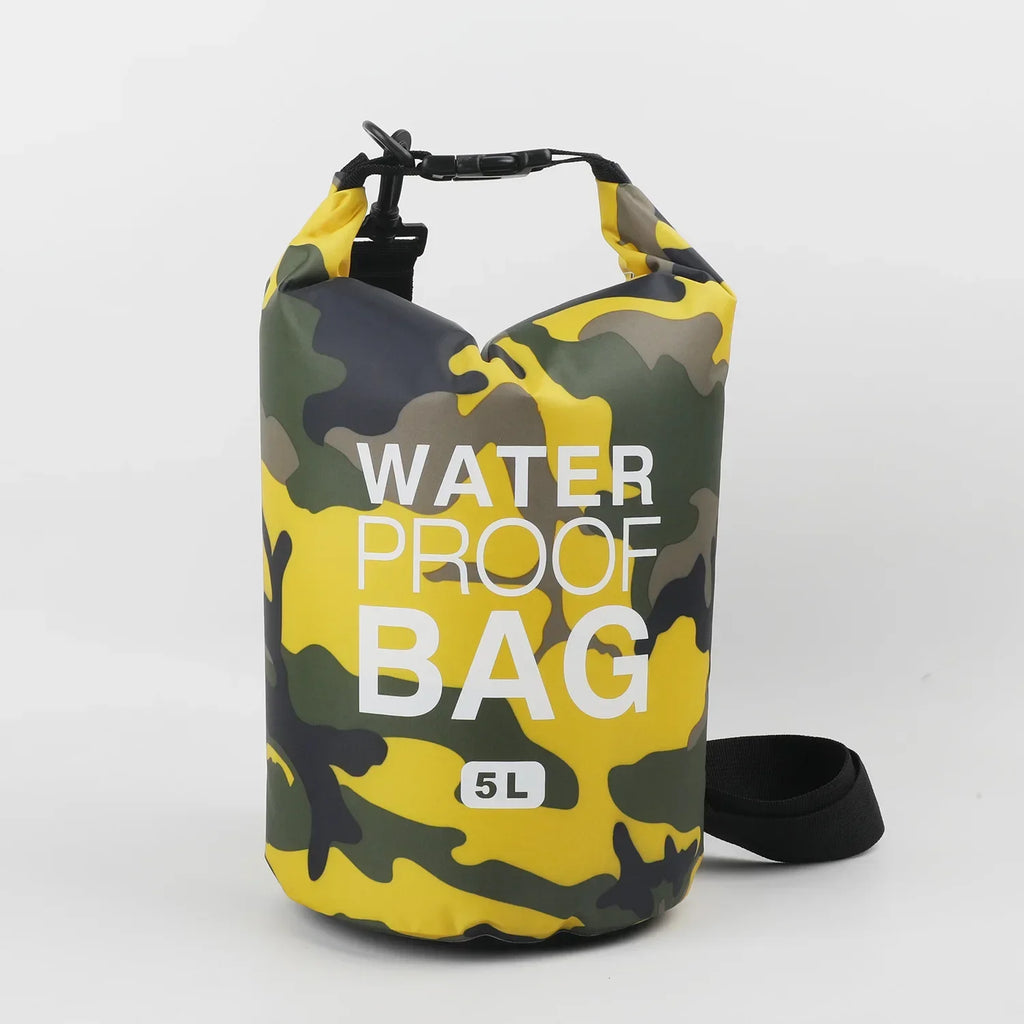 Men's and women's waterproof bags, outdoor sports bags, suitable for swimming, boating, kayaking, rafting and traveling