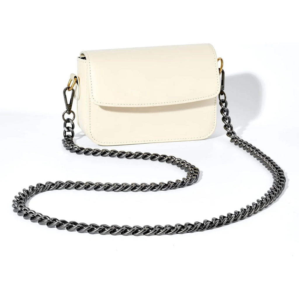 Metal Aluminum Bag Chain Replacement Parts Accessories for Hand-Woven Shoulder Handbag DIY Handmade Detachable Straps