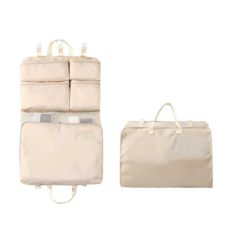 6-in-1 Folding Travel Storage Bag, Portable Luggage Organizer, Multifunctional Clothing Sorting Bag, Travel Bag Hanging bag