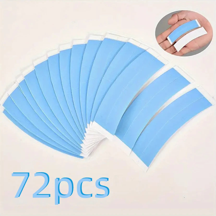 36pcs/lot Supertape Waterproof Hair Tape Double Side Adhesive Super Tape For Lace Wig Toupee Replacement Hairdresser Accessories