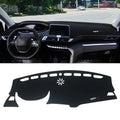For Peugeot 3008 5008 GT 2016~2025 Hybrid Car Center Console Dashboard Sunshade Anti-UV Carpet Non-slip Mat Interior Accessories