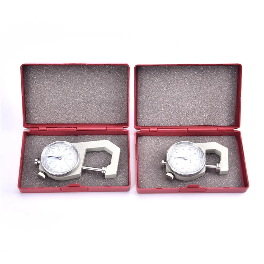 0-10mm/0-20mm Dial Thickness Gauge Leather Paper Thickness Meter Tester For Leather Flim Paper