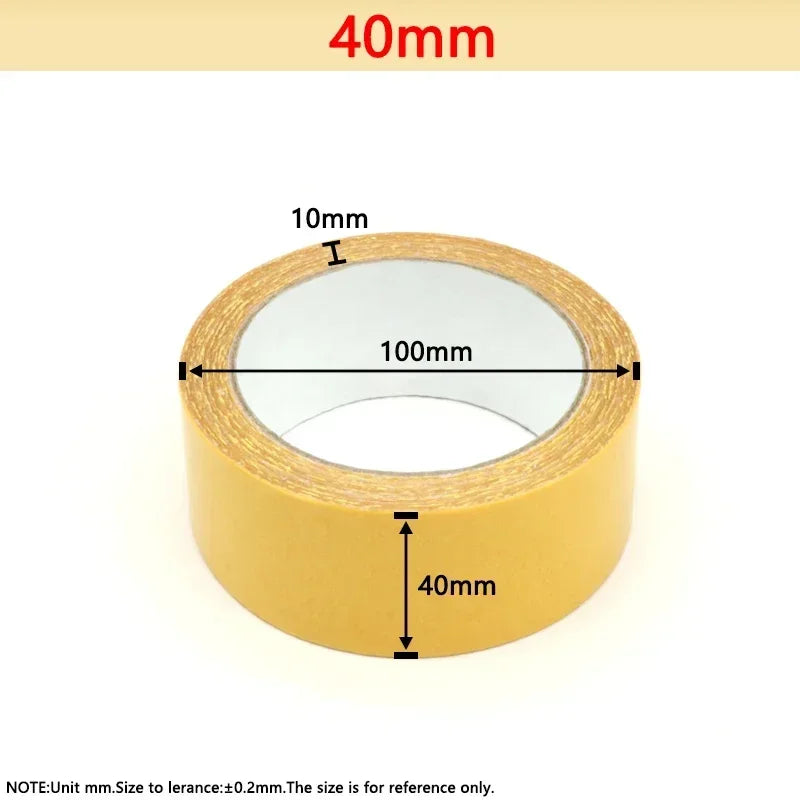 Double Sided Cloth Base Tape Strong Fixation Translucent Mesh Waterproof Traceless High Viscosity  Adhesive Stickers