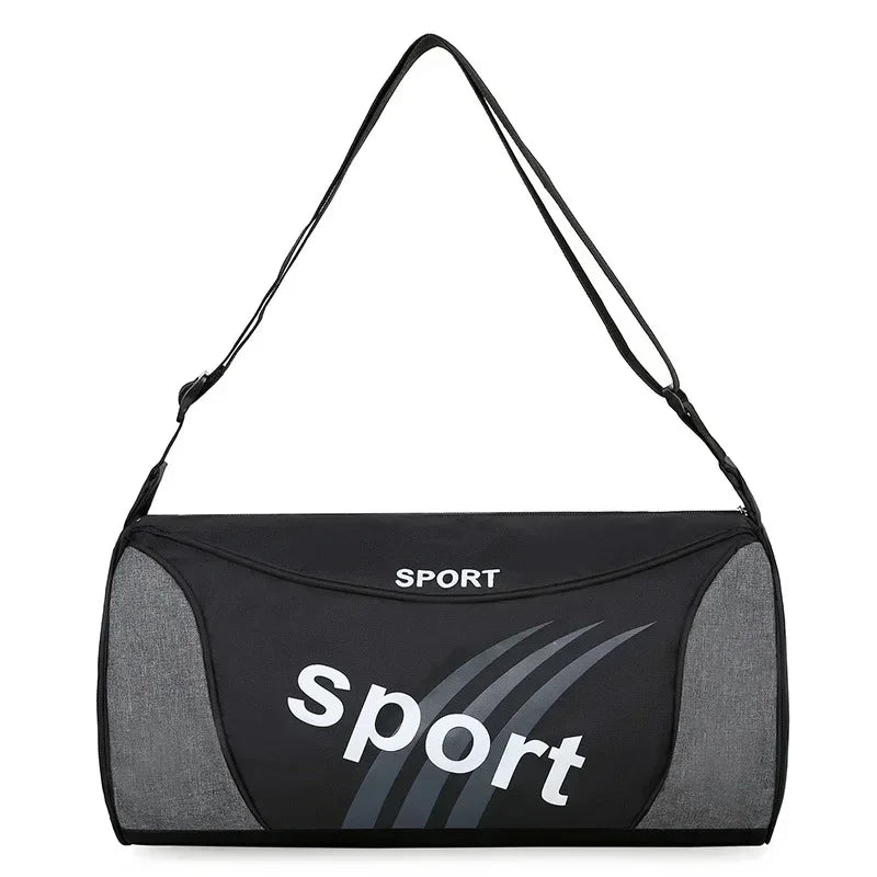 Women's & Men's Gym Bag Unisex Outdoor Crossbody Shoulder Backpack Personalized Duffel Overnight Travel Yoga Sports Bag