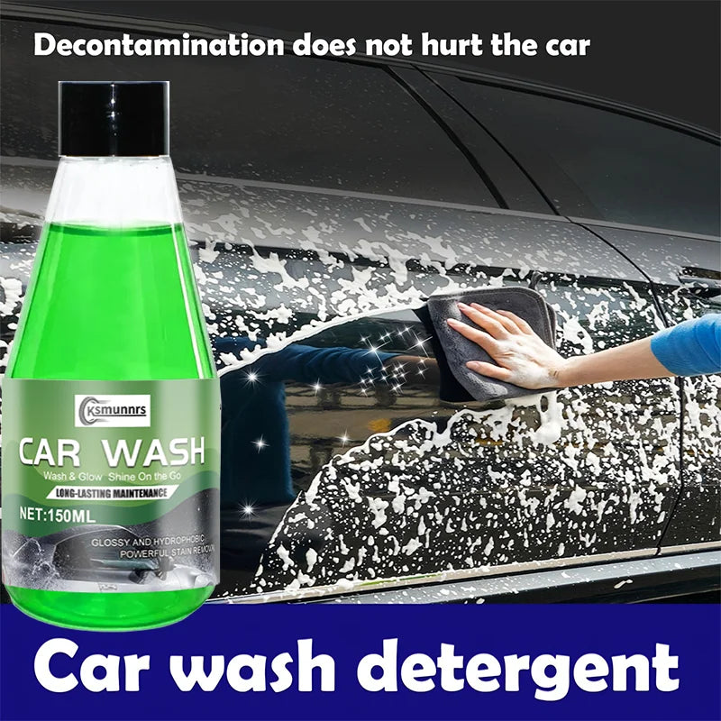 Car Wash Shampoo Concentrate 1:200 Dilution High Foam Car Body Cleaner - 150ml / 3.4Oz