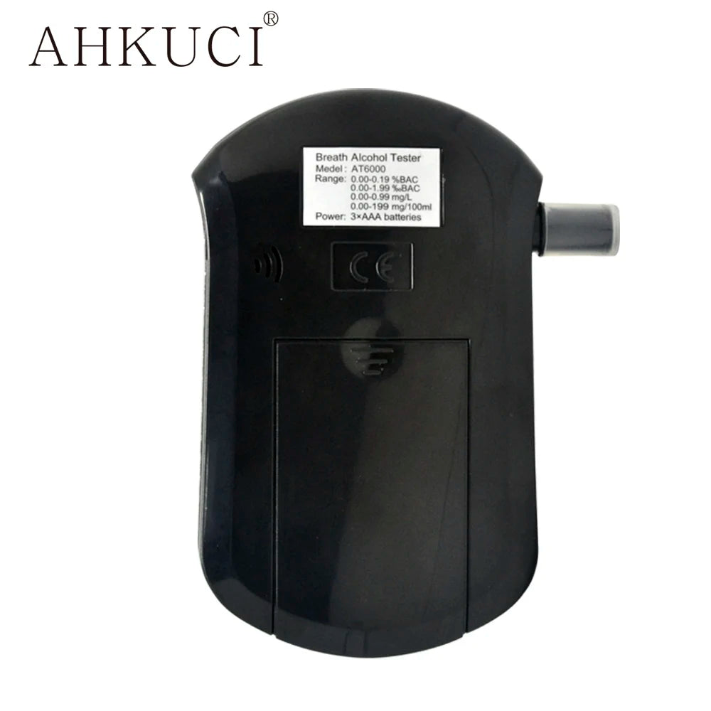 AT-6000, Discount Plastic Freeshipping Dropshipping Prefessional Personal Digital Breath Alcohol Tester Breathalyzer