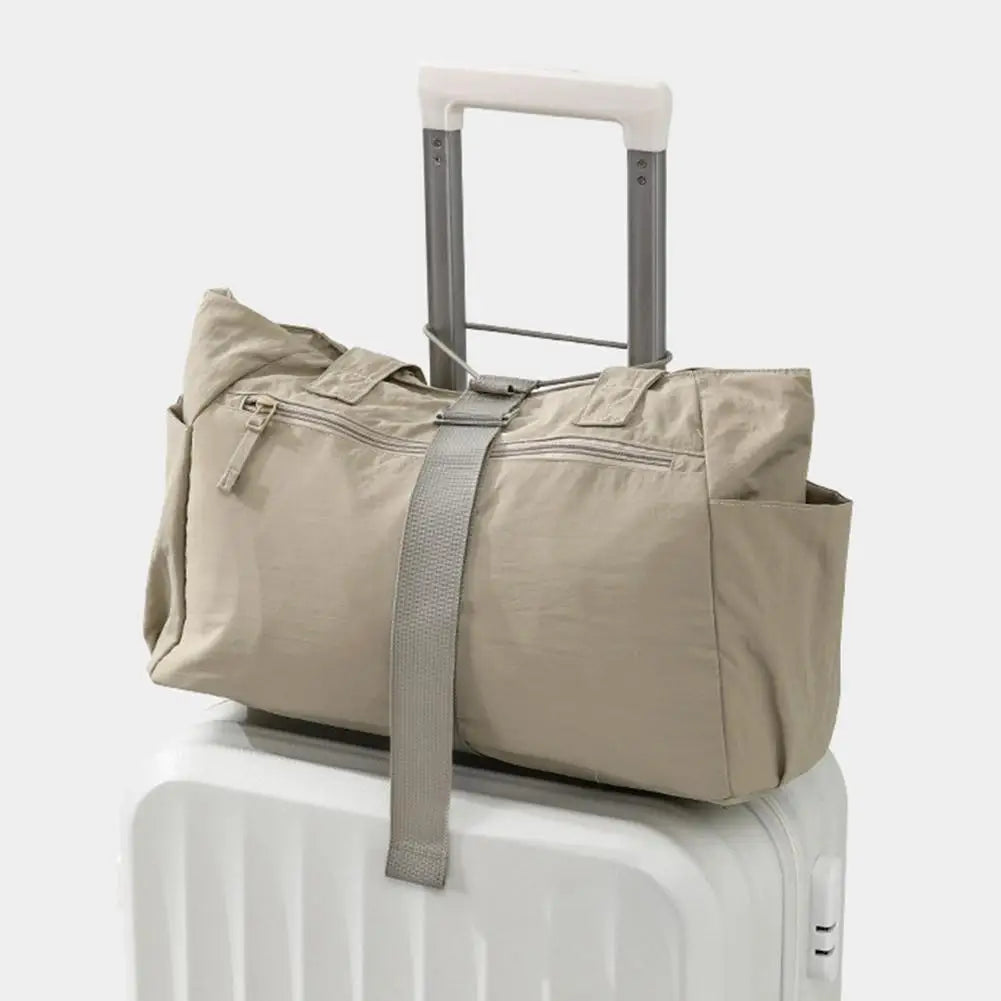 Travel Luggage Strap Add-a-Bag Hook Adjustable Suitcase Belt Portable Baggage Connector for Travel and Business Trip