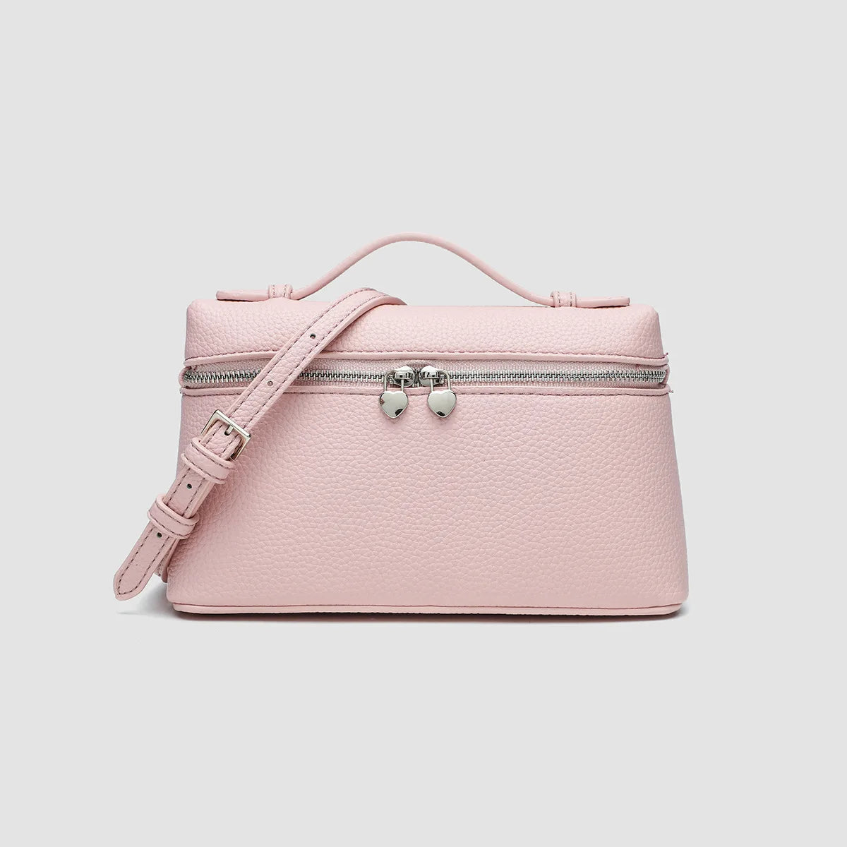 Customized name: pu leather texture, ins style lunch box bag, women's bag, new ostrich pattern commuter handbag, crossbody bag