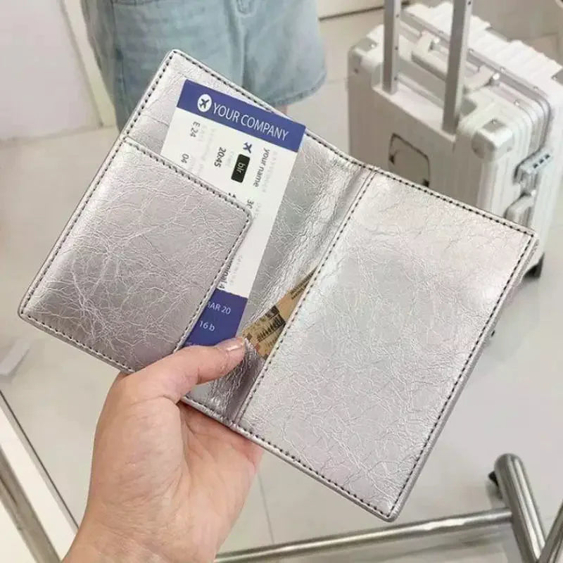 Travel PU Passport Cover Multiple Card Slots Passport Bag Business Ticket Holder Passport Holder Case Travel Accessories
