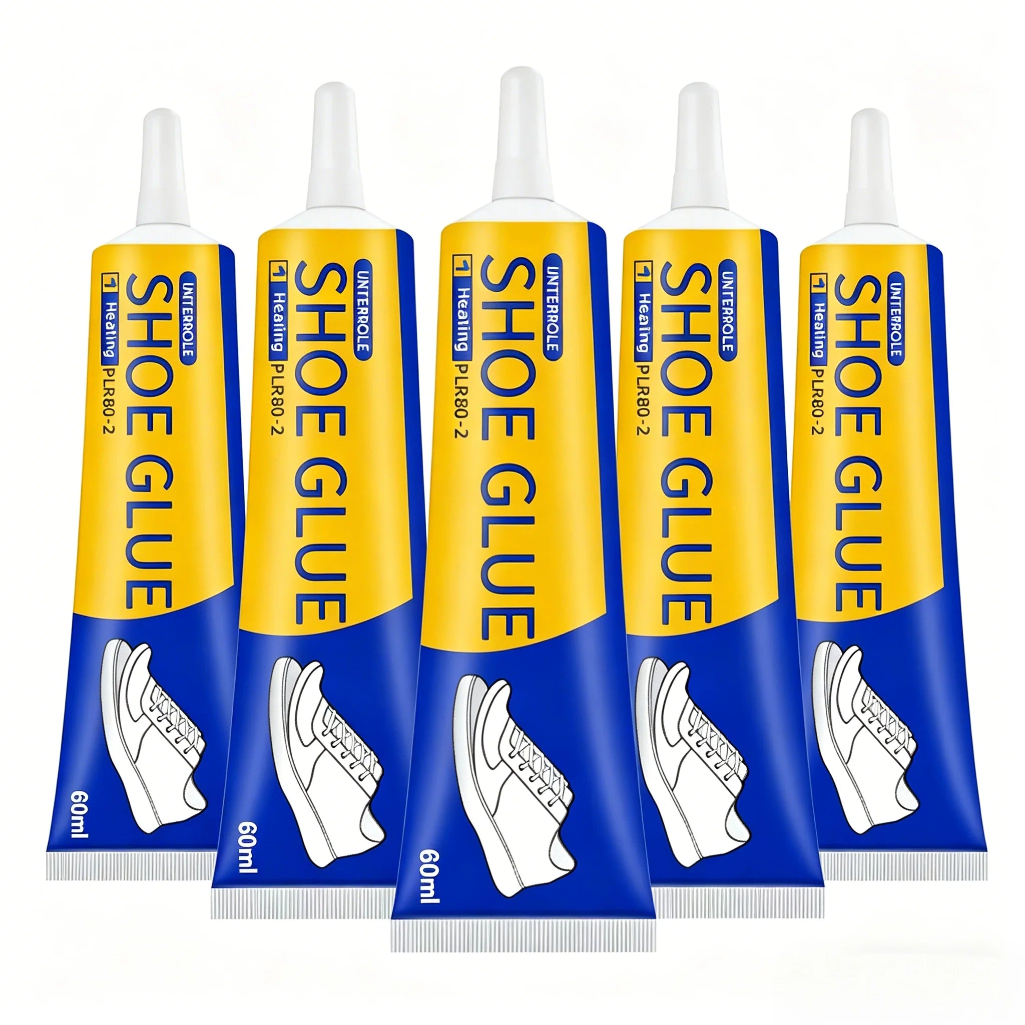 60ml Shoe Repair Adhesive Quick-drying Low Odor Strong Adhesive Soft Resin Shoe Glue for Fixing Worn Shoes or Boots