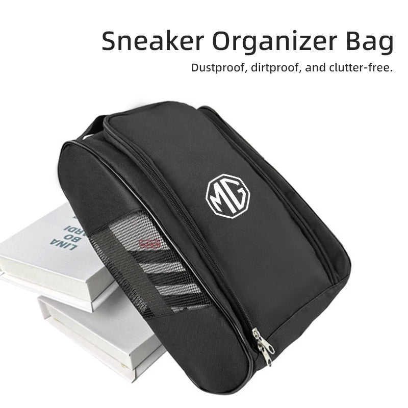 Portable Golf Handbag Dustproof Football Tennis Shoe Bag For Morris Garages MG 6 3 5 7 TF ZR ZS HS GS GT Hector RX5 RX8 350 550