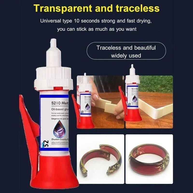 1-10 Pcs Welding Adhesive Powerful Quick-drying Sealer Shoe Glue Universal Sealer Oily Liquid Welding Filler