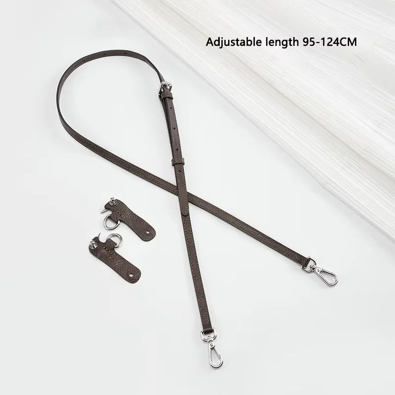 Bag Strap For Longchamp Mini Bag Leather Replacement Crossbody Shoulder Strap Without Punching Modification Bag Accessories