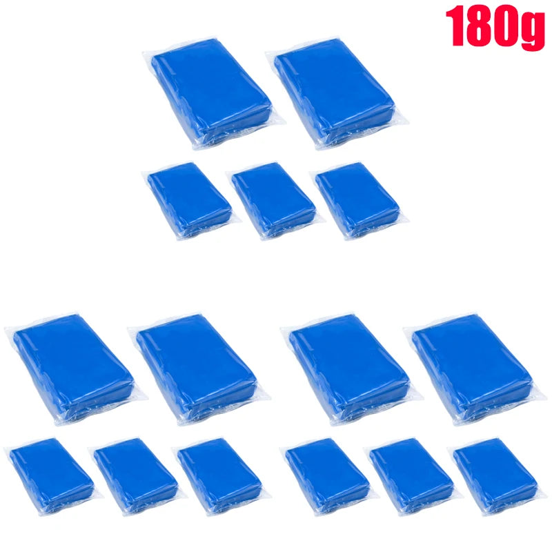 1-10Pcs Car Cleaning Clay Bar Washing Mud Car Detailing Waxing Polish Treatment Fine Grade Auto Detailing Cleaner Tool