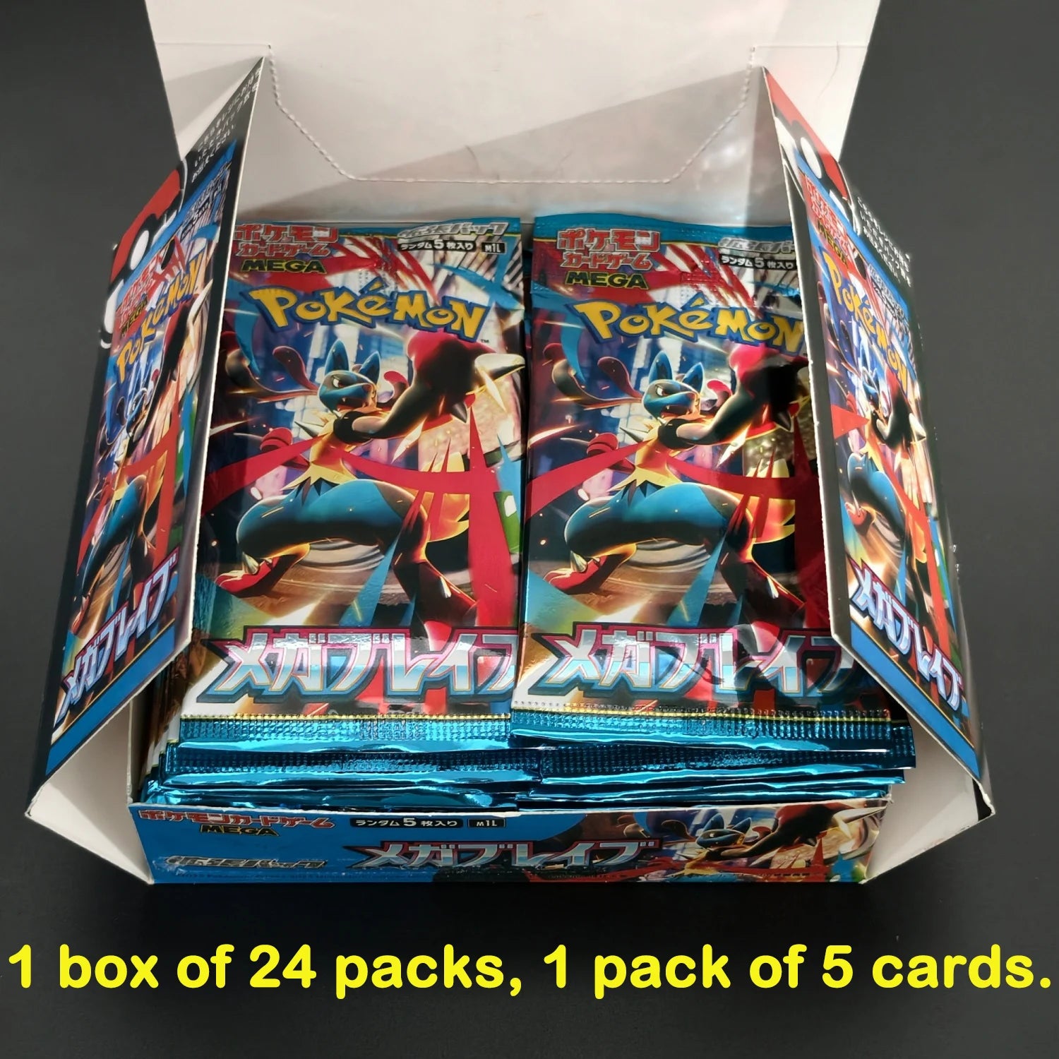 2026 Homemade Proxy PTCG Japanese Set m1L m1S Mega Symphonia Mega Brave Gold Gardevoir Lucario Game Card Toy