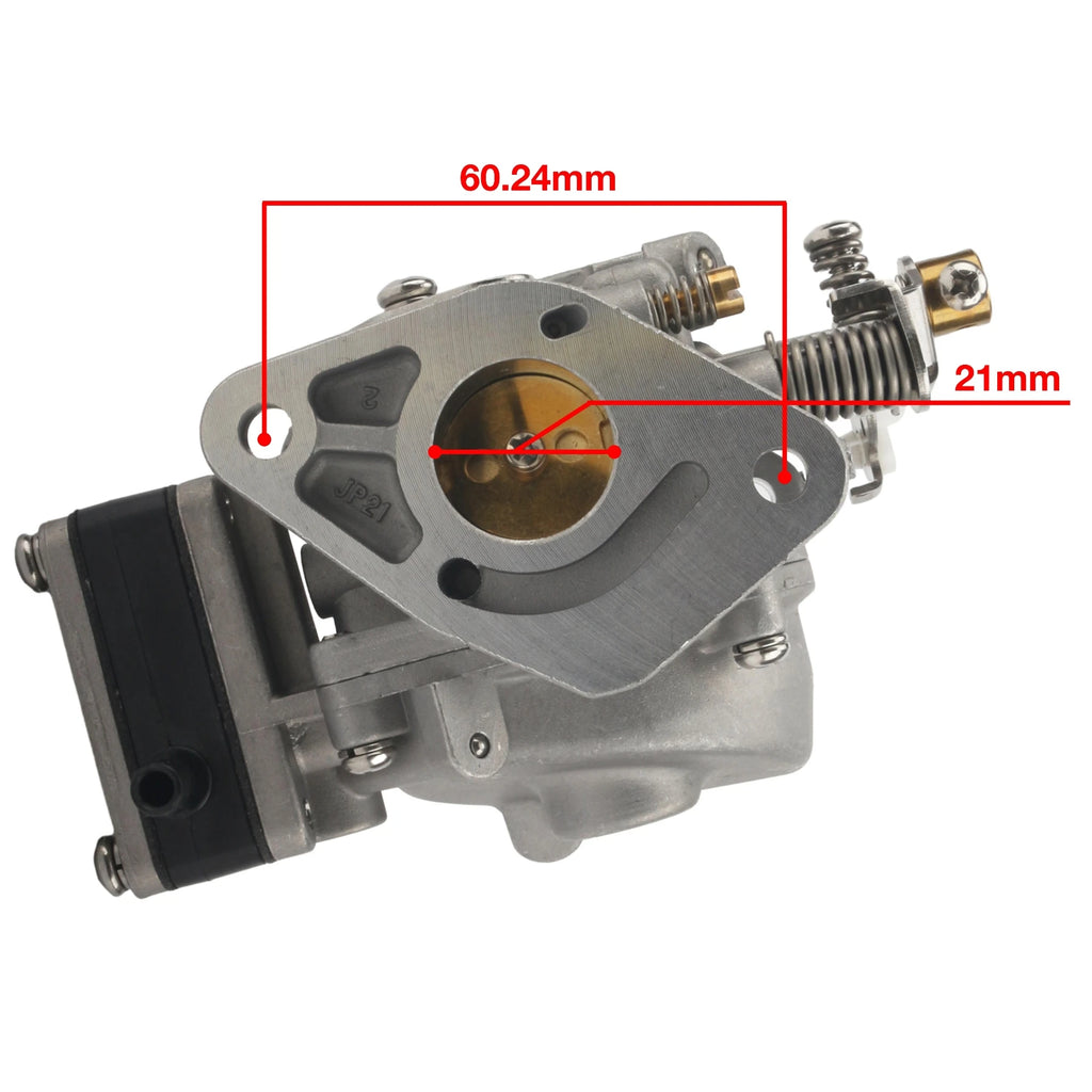 JLM Marine Outboard Carbs Carburetor for Mercury Mariner 4HP 5HP 2 Stroke 3303-812648T 812648 9720 812648T 812647T1 27-16327
